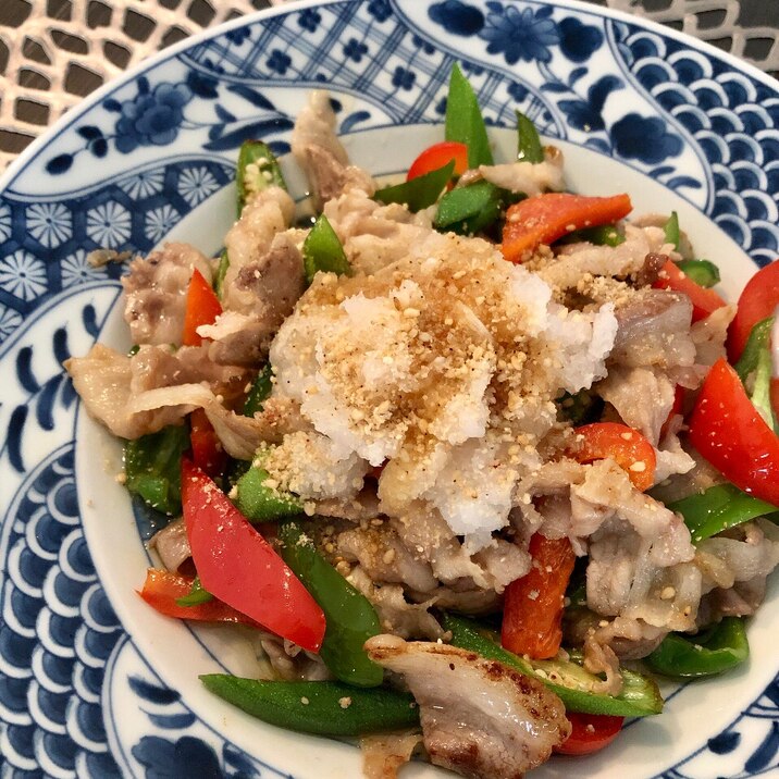 大根おろしでさっぱり 豚肉と夏野菜炒め レシピ 作り方 By Ma Ma Yu Mi 楽天レシピ 大根おろしでさっぱり 豚肉と夏野菜炒め レシピ 作り方 By Ma Ma Yu Mi 楽天レシピ